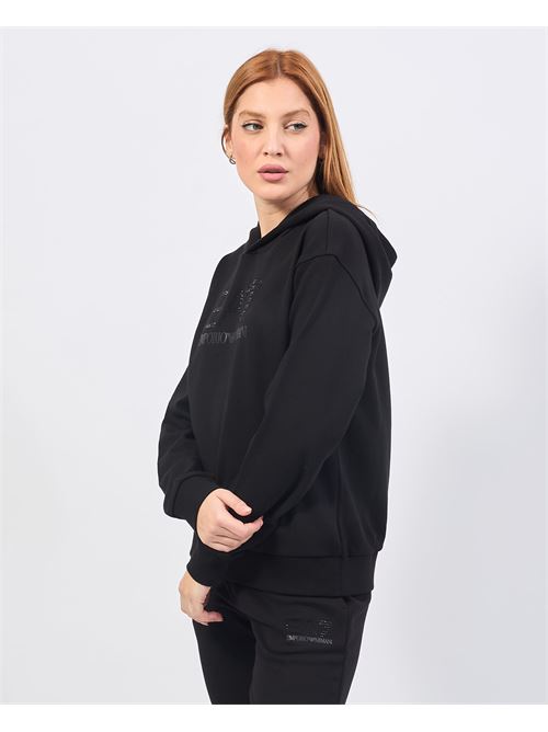 EA7 women's hoodie with logo EMPORIO ARMANI EA7 | 6DTM17-TJDOZ1200